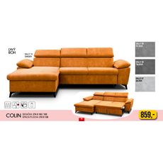 Sedacia súprava COLIN, Sally 9 Dark Grey
