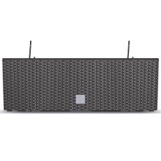 NABBI DRC600W plastový balkónový kvetináč 58 cm hnedá