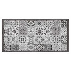 Sivý prateľný behúň 50x120 cm Persane – douceur d'intérieur