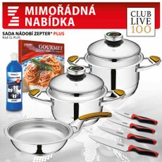 Súprava riadu Zepter Plus + Sada nožov Zepter