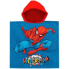 Detské pončo - plážová osuška s kapucňou Amazing Spiderman - 60 x 120 cm