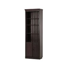 Hnedá knižnica z borovicového dreva 74x223 cm Anita – Støraa