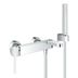 Vaňová batéria Grohe Plus so sprchovacím setom 150 mm chróm 33547003