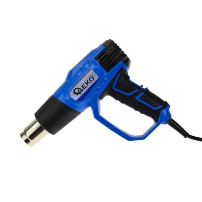 GEKO Pištoľ teplovzdušná 2000W, 4 trysky