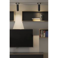 FARO 29874 - Nástenné svietidlo LINK 1xGU10/11W/230V čierna