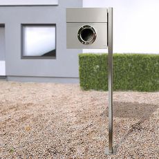 Radius design cologne Schránka na listy RADIUS DESIGN (LETTERMANN 1 STANDING stainles steel 563) nerez