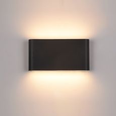 ITALUX PL-266B - LED Vonkajšie nástenné svietidlo ROMANO LED/12W/230V 3000K