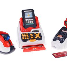 Jokomisiada Pokladňa, mini market, skener, čítačka kariet obchod set ZA4636