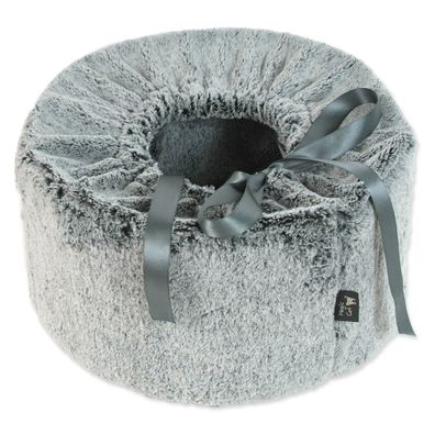 Sivý pelech pre mačku ø 40 cm Magic Cat – Plaček Pet Products