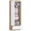 Regál R60 2D 1SZ-sonoma / biela