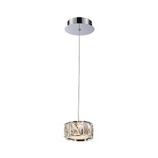 LUXERA 62416 - LED krištáľový luster na lanku KNOX LED/5W/230V