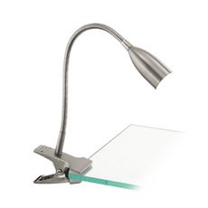 Eglo 54647 - LED Stolná lampa s klipom LED/4,5W/230V 3000K matný chróm