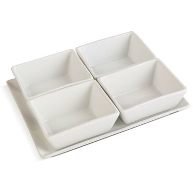 Lamart LT9220 5-dielna servírovacia súprava misiek Dine, 20 x 15,5 cm