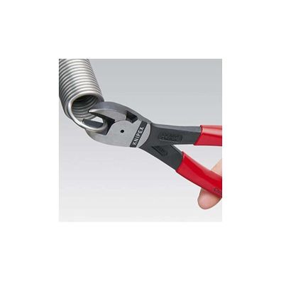 Rezacie kliešte so stredovými čepeľami 250 mm KNIPEX 74 91 250 - leštená hlava, plastové puzdrá