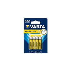 Varta 2003 - 4 ks Zinkouhlíková batéria SUPERLIFE AAA 1,5V