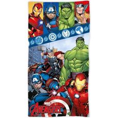 Bavlnená plážová osuška Avengers - motív Team - 100% bavlna - 70 x 140 cm