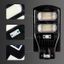 LED Solárna pouličná lampa so senzorom LED/120W/6V 6500K IP65 + diaľkové ovládanie