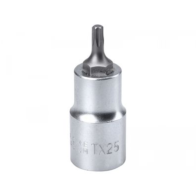 Hlavice zástrčná TORX, 1/2", TX 25, L 55mm, CrV/S2