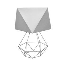 Stolná lampa ADAMANT SMALL 1xE27/15W/230V šedá