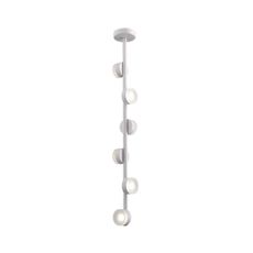 Klausen 140016 - LED Luster na tyči COMFORT 6xLED/5W/230V biela