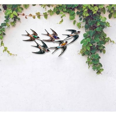 Kovová záhradná dekorácia Swallows – Garden Pleasure