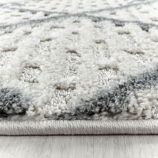 Ayyildiz , Kusový koberec Pisa 4701 Cream kruh, 120x120 (priemer) kruh, biela, obývacia izba