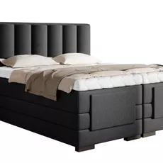 Kontinentálna posteľ VENETA boxspring s elektrickým polohovaním 200X180, šedá (Sola 06)