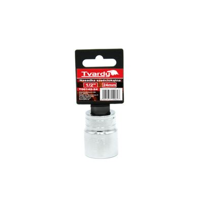 1/2" šesťhranná objímka 24 mm TVARDY (10/100)