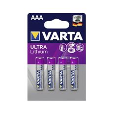 Varta 6103301404 - 4 ks Líthiová batéria ULTRA AAA 1,5V