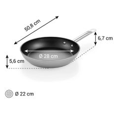 Hliníková panvica s nepriľnavým povrchom ø 29 cm GrandChef+ – Tescoma