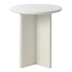 Okrúhly odkladací stolík ø 50 cm Palma – Unique Furniture