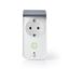 Nedis WIFIPO120FWT - Inteligentná vonkajšia zásuvka 3680W/230V/Typ F/16A Wi-Fi IP44
