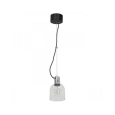 Luster na lanku BANCO 1xE27/60W/230V číra