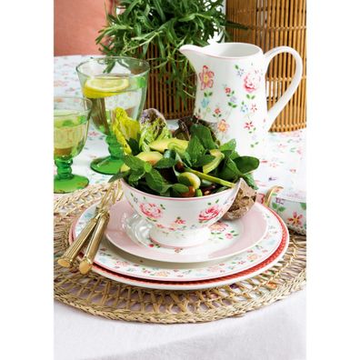 Porcelánová miska na polievku Green Gate Columbine, ø 15 cm