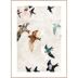 Obraz 30x40 cm Abstract Birds – Malerifabrikken