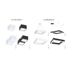 Immax NEO 07239L - LED Stmievateľné svietidlo CANTO LED/60W/230V čierna Tuya + DO