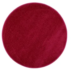 Vopi koberce Kusový koberec Eton vínovo červený kruh - 200x200 (priemer) kruh cm
