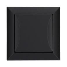 Jeden prepínač POLA black 33200