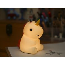 MegaLight -LED RGB Stmievateľná nabíjacia detská dotyková lampa MAGGY MAGIC LED/5V