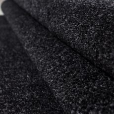 Ayyildiz , Kusový koberec Ata 7000 anthracite kruh, 120x120 (priemer) kruh, šedá, obývacia izba
