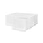 Modulárny úložný box Wave twin Mist bez koliesok 54,6 x 43,4 x 22 cm, široký - 2 zásuvky