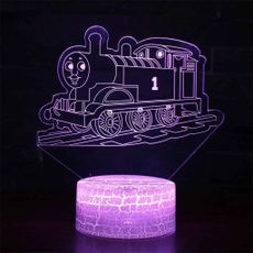 3Dmix 3DL-BSC003 – 3D LED nočná lampa - Vlak Tomáš