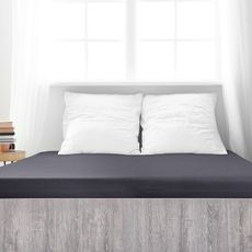 4Home jersey prestieradlo Premium antracit, 90 x 200 cm