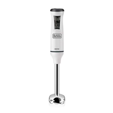 Black+Decker BXHBA600E Tyčový mixér, biela