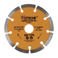 Diamantový rezný kotúč 110 mm, segmentový - HT570202