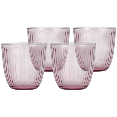 Sada pohárov Pink 295 ml, 6 ks