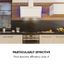Klarstein Aurora Eco 90, digestor, 550 m³/h, LED displej, biely