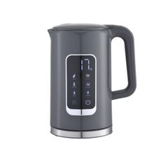 Rýchlovarná kanvica s LCD displejom 1,7 l 2200W/230V šedá + cest. hrnček 450 ml