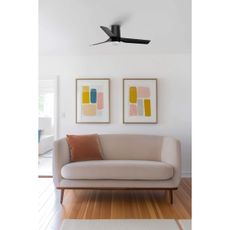 FARO 33834WT-1TW-LED Stm. vent. MINI PUNT TUB S 10W/230V čierna pr. 90 cm WT + DO