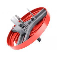 Vrták/korunka vykružovacia nastaviteľná EXTOL PREMIUM, O19-127mm, stopka O9mm